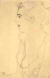 Bust in Profile Facing Left